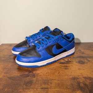 Nike Dunk Low Retro "Hyper Cobalt" Blue/Black (2021) - Size 9